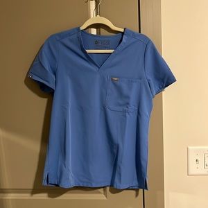 Figs Ceil Blue Catarina Top